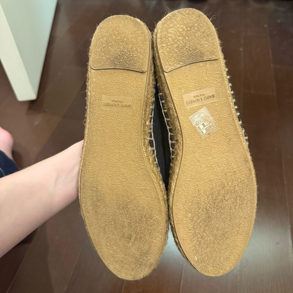 Saint Laurent Black Espadrilles - Picture 4 of 4